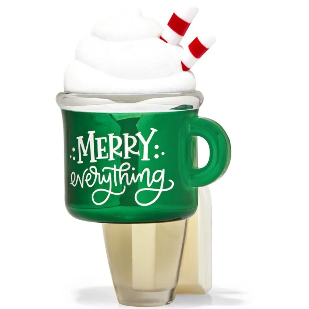Bath & Body Works Christmas Mug Nightlight Wallflowers Fragrance Plug-In